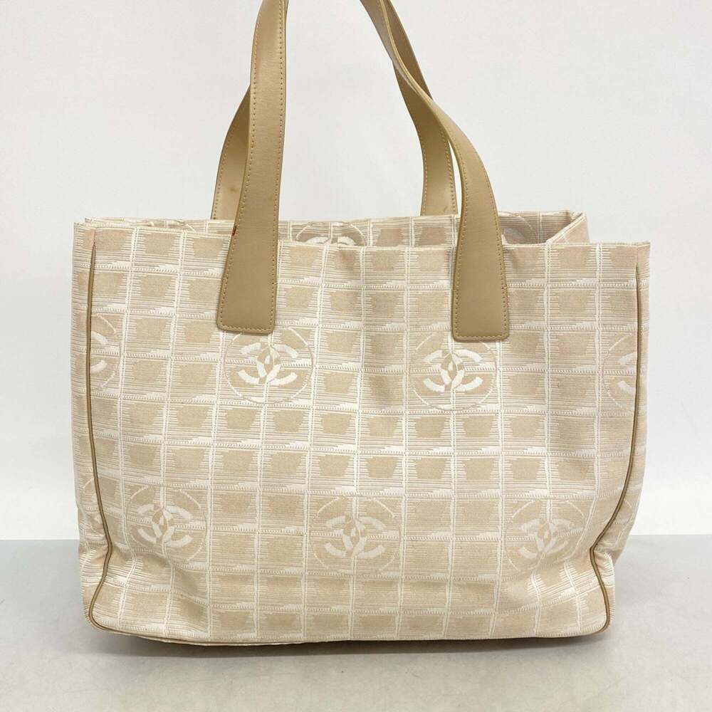 Chanel New Travel Nylon Tote Bag, Beige, Women's - Picture 12 of 12